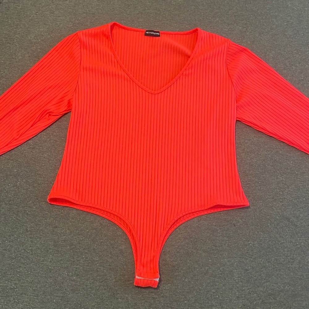 Pink bodysuit